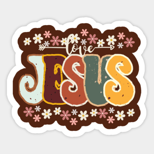 King Jesus Sticker